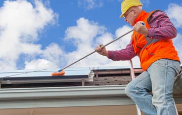 Anthill Common soft wash roof cleaning